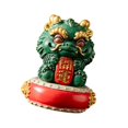 thumbnail image 4 of Estatua china de Kirin, decoración de Feng Shui chino, regalo de cumpleaños, escultura de riqueza para Suerte con la base, 4 of 9