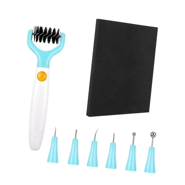 Herramienta de troquelado para manualidades, ideal para hacer tarjetas, fácil de transportar y resistente para esculpir papel. Tipo A