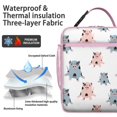 thumbnail image 2 of Farma Nimal Insulated Lunch Bag Box Teen Reusable Lunch Bag with Detachable Handle Lunchbox Office Beach, 2 of 6
