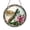 Acrylic 3.5 Inch, variant on Mantis on Orchid Flower Stained Glass Suncatcher, Insect and Floral Window Hanging Decor