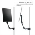 thumbnail image 3 of Kit de Batterie Support de Musique Portable Pliable Support de Batterie Électronique pour Tablette Support d'Ordinateur, 1 * Kit de Batterie Support de Musique, Noir, 3 of 6