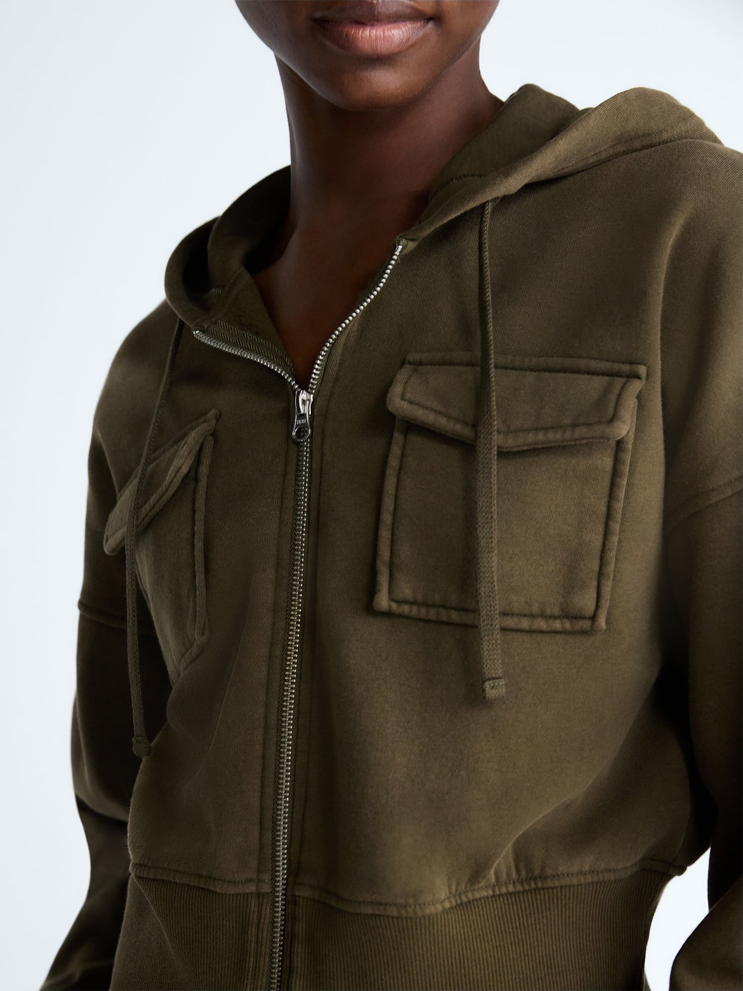 Scoop Women’s and Women’s Plus Full Zip Hoodie, Sizes XS-4X