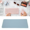 thumbnail image 3 of Keyboard Protector, Black Keyboard Cover Waterproof Keyboard Case No Slide Design Wearable with Head  Design for Home Office for Travel Students Pink,Light, 3 of 7