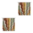 thumbnail image 3 of Cortina de baño impermeable Bearachild Poliéster 90x180cm, 3 of 6
