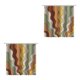 thumbnail image 3 of Naiovety Cortina de ducha hippie retro impermeable - Buena sensación de la mano Anillo de tracción suave Efecto de drapeado fuerte Type1 NO1, 3 of 6