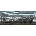 thumbnail image 2 of Romita, Denise 32x15 Gold Ornate Wood Framed with Double Matting Museum Art Print Titled - Big Sky, 2 of 4