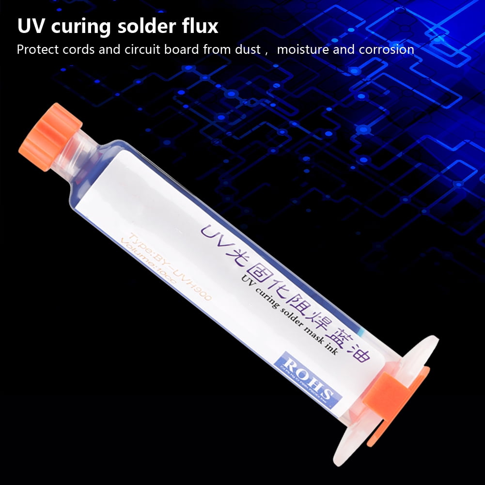 Fyydes Solder Flux Paste,UV Curing Soldering Flux Solder Liquid Paste