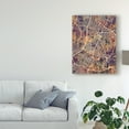 thumbnail image 3 of Trademark Fine Art 'Austin Texas City Map II' Canvas Art by Michael Tompsett, 3 of 4