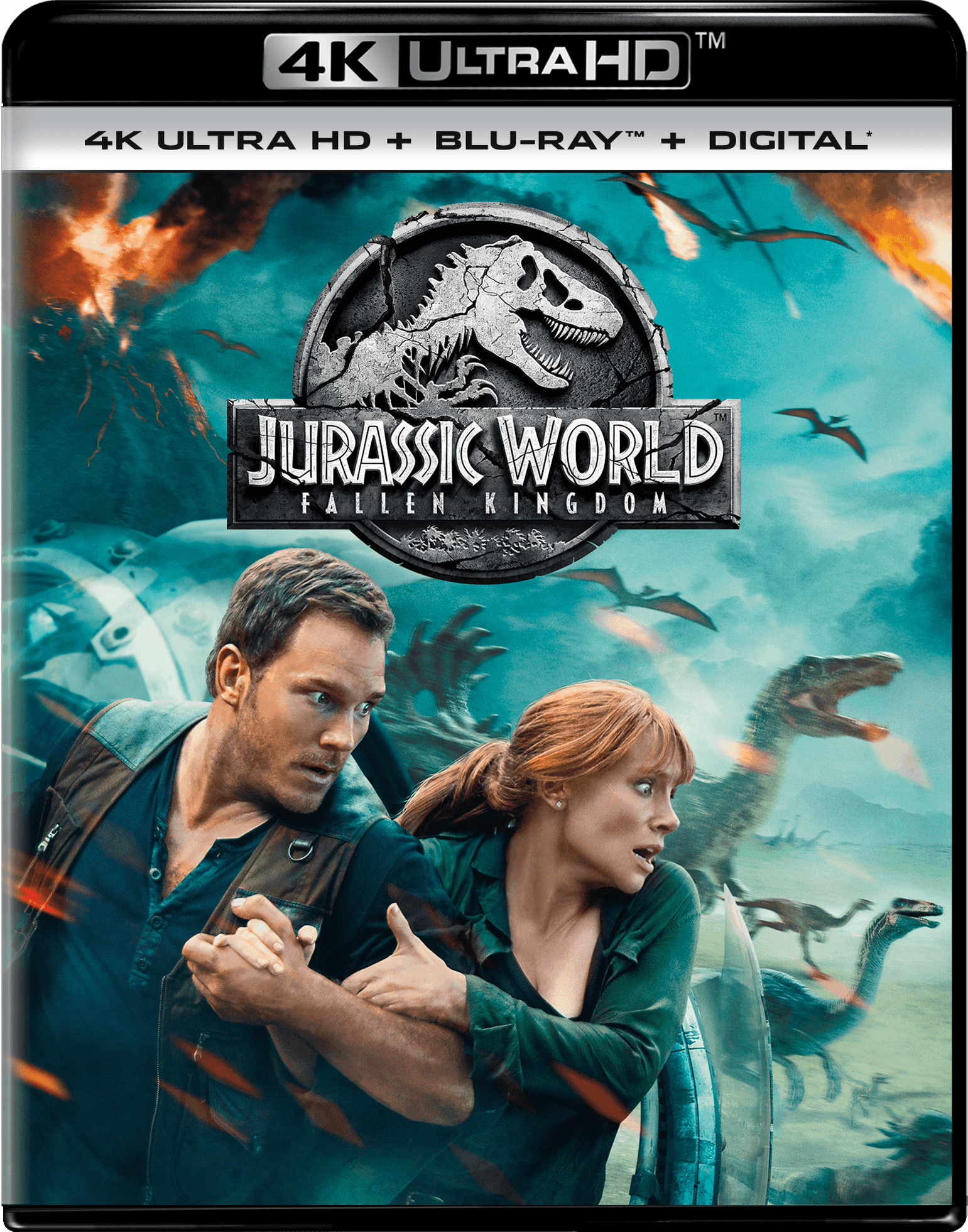 Jurassic World Fallen Kingdom 4k Ultra Hd Blu !   Ray Digital Hd - jurassic world fallen kingdom 4k ultra hd blu ray digital hd walmart com