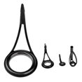 thumbnail image 3 of 12 Pieces Fishing Rod Guide Top Tip Eye Rod Repair For Rod Building Stainless Steel Frame, 3 of 7