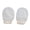 blue white, variant on Baby Breathable Cotton Mittens Safety Gloves For Newborns To Prevent Face Scratching With Soft Elastic Cuffs