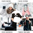 thumbnail image 5 of 2 guantes cálidos abatibles, guantes de punto, guantes cálidos de invierno para mujer 748, 5 of 5