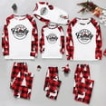 thumbnail image 5 of Penkiiy Christmas Pajamas for Family 2024 Matching Sets Lounge Sets for Women Couples Loungewear Sets Christmas Pjs 3 Months Red, 5 of 5