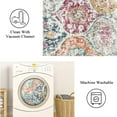 thumbnail image 2 of Moroccan Trellis Washable Rug, Kitchen Rugs for Entryway Bathroom, Non-Slip Indoor Door Mat Ultra-Thin, Small Oriental Throw Carpet for Bedroom Entry, 2 of 5