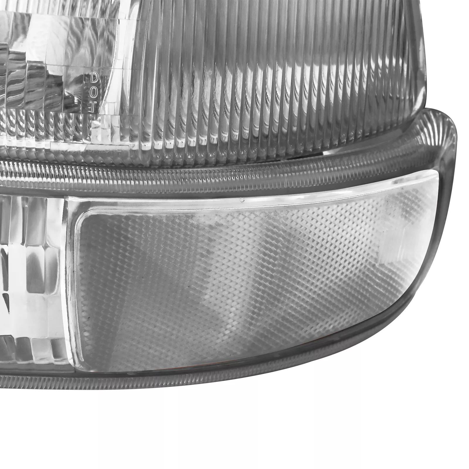 MOSTPLUS Pair Chrome Headlights Assembly for 99-02 Chevy Silverado 00-06 Suburban 1500 2500