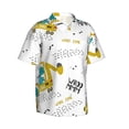 thumbnail image 2 of Bixox Men's Hawaiian Shirts Men's Dinosaur on Excavator Print Short-Sleeve Shirt-X-Large, 2 of 8