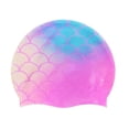 thumbnail image 1 of Kids Swim Cap Durable Silicone Swim Caps Waterproof Bathing Pool Swimming Caps Mermaid Unicorn Water Swimming Hats, 1 of 3