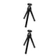 thumbnail image 3 of sweethay Soporte para trípode Selfie Soporte para teléfono Soporte para teléfono móvil con control remoto Bluetooth Soporte para trípode flexible Negro 2piezas, 3 of 5