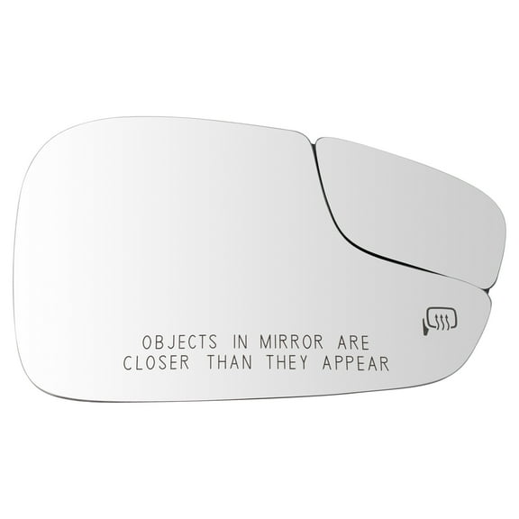 TRQ Right Mirror Glass Fits 2011-2019 Ford Fiesta MGA16787