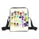 thumbnail image 2 of Bolso bandolera informal con estampado creativo de Sprunki Figures, 2 of 7