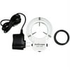 Amscope Led144S 144 Led Adjustable Microscope Compact Ring Light Adapter