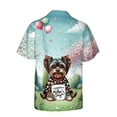 thumbnail image 2 of Happy Mother's Day Best Yorkshire Terrier Mom Ever Hawaiian Shirt Breathable Summer Unisex Merch Yorkie Dog Lover Gifts - 03002, 2 of 6