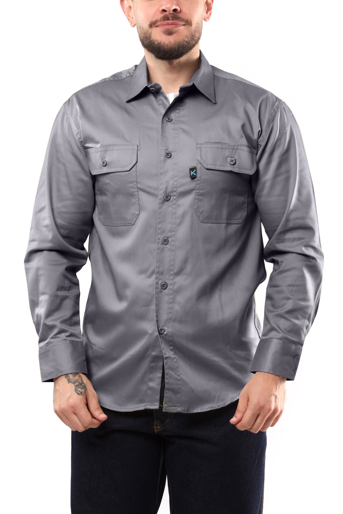 light cotton work shirts