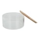 thumbnail image 4 of Bañera de arena para hámster, caja de arena para mascotas de forma redonda pequeña, baño de arena acrílico transparente, 4 of 5