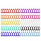 thumbnail image 1 of Pack de 100 Llaveros de Plástico, Llaveros Escribibles con Llaveros, Llaveros para Llaves, Maletas, Mascotas (10 Colores), 1 of 1