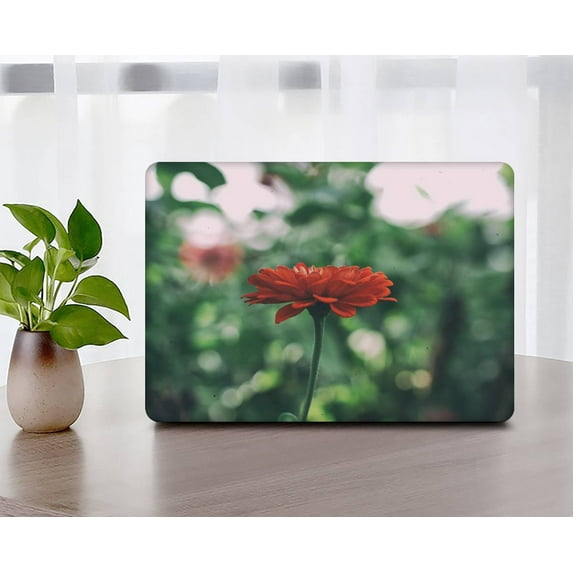 KSK KAISHEK Plastic Hard Shell Case Only Compatible 2022.0 Rel. MacBook Air 13.6" m2 Touch Bar + Black Keyboard Cover Model: A2681 Flower 0469