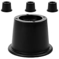 thumbnail image 4 of LABELEPH 4Pcs Furniture Leg Pads to Protect Floors in Black Color for Hotel and Bathroom Use, 4 of 8