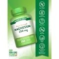 thumbnail image 3 of Magnesium Supplement for Women & Men | 250 mg | 250 Caplets | Magnesium Oxide | by Nature's Truth, 3 of 7