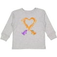 thumbnail image 3 of Inktastic Fire Heart Dragons Boys or Girls Long Sleeve Toddler T-Shirt, 3 of 5