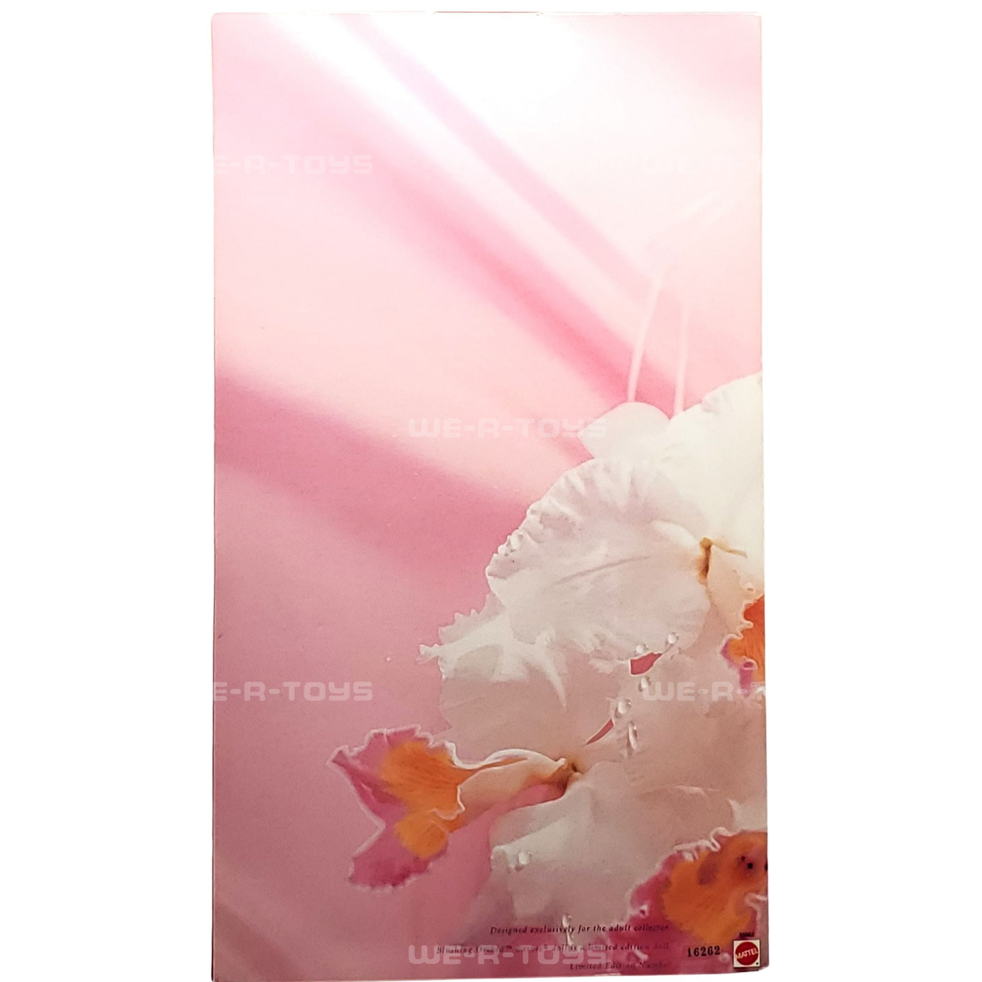 Blushing Orchid Bride Barbie Porcelain Doll The Wedding Flower Collection Mattel