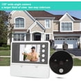 thumbnail image 4 of Cámara de mirilla, visor digital de puerta con pantalla LCD HD, gran angular de 135°, compatible con comunicación bidireccional y funciona con pilas., 4 of 5