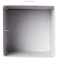 thumbnail image 3 of Organizador con forma de cubo de almacenamiento Amazon Basics, blanco, paquete de 6, 3 of 5