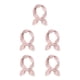 thumbnail image 3 of Jumpingount Bufanda y transpirable para mujer, conjunto femenino, bufandas para el cuello, pañuelos para el cuello, bufanda para el pelo, rosa Type2 NO2, 3 of 6