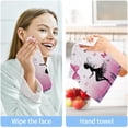 thumbnail image 7 of Coolnut Butterfly Girl Washcloths, Soft and Absorbent Cotton Towel, 4 Pack 12 X 12 Inches Premium Quick Dry Face Towel Wash cloth, 7 of 7
