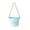 Blue-BU-home supplies, variant on LEFTHIGH Home Vintage Hanging Wall Flower Pot Metal Bucket Dried Flower Container Rustic Balcony Garden Decor St Patricks Day