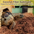 thumbnail image 7 of 4 Pack Compressed Coconut Fiber Substrate - 100% Organic Coconut Fiber Brick Bedding for Reptiles, Natural Coco Husk Substrate Terrarium Bedding for Snake, Hermit Crabs, Frogs, Tortoise, Gecko, 7 of 7