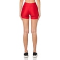 thumbnail image 2 of Pantalones cortos Under Armour Team Shorty 4 para mujer, color rojo, talla pequeña, 10 cm, 2 of 3