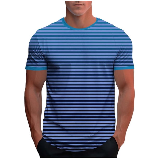 Usted Es Más Que una Prueba de Puntuación de la Camisa de la Moda Casual Impresión Deportiva Camiseta de Manga Corta Cuello Redondo para los Hombres, Blusa de Poliéster para Uso Diario Al Aire Libre