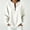 White, variant on Odbmxy Fall Winter Womens Sweatshirts Long Sleeve Cotton Pullover Beige Womans Tops Vintage Crew Neck Zip-Up Leisure