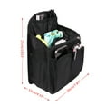 thumbnail image 6 of Backpack Insert Bag Gadget Multi-Pocket Handbag, 6 of 8