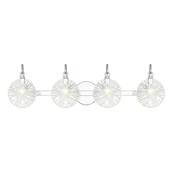 Addison 4-Light Bathroom Vanity Light in Polished Chrome