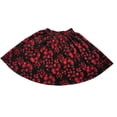 thumbnail image 2 of Retro Style Elastic Waist Printed Long Skirts, 2 of 3