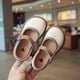 thumbnail image 1 of Zapatos de cuero para niñas, zapatos de princesa, zapatos negros de suela blanda para niñas, zapatos de cuero pequeños para niños, zapatos para estudiantes de primaria, 1 of 6