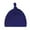 Deep blue, variant on Newborn Baby Hat Infant Baby Boys Beanie Top Knot Stretchy Hats for Girls 100% Organic Cotton 0-24 Months