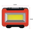 thumbnail image 2 of Bombilla Linterna de cabeza LED COB 3 modos linterna de faro impermeable para acampar (rojo) Wdftyju Para estrenar, 2 of 5