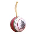 thumbnail image 2 of 4pcs Christmas Themed Candy Box Ball Shaped Small Gift Box Hanging Decorations Christmas Tree Ornaments Party Favors (Random Pattern), 2 of 9
